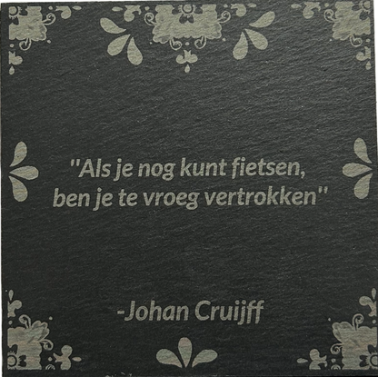 Cruijff onderzetters